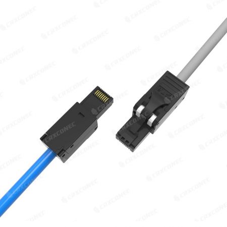 black utp toolless field termination plug toolless connector toolless plug